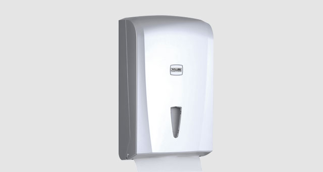 C-V Folded Paper Towel Dispenser Capacity 600  (Metallic)