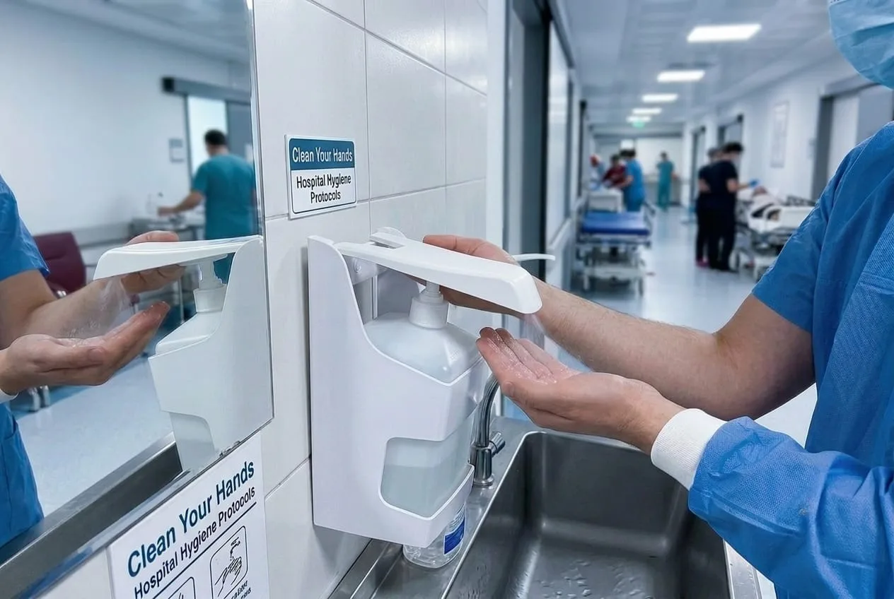 Maximum Hygiene with D1 -Disinfectant Dispenser