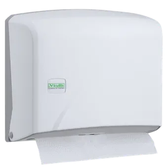 Z Folded Paper Towel Dispenser Capacity 200 (White)