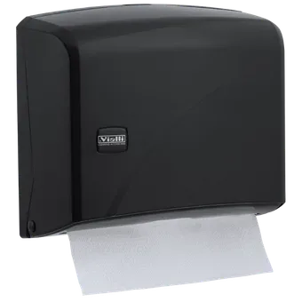 Z Folded Paper Towel Dispenser Capacity 200 (Black)