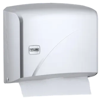 Z Folded Paper Towel Dispenser Capacity 200 (Metallic)