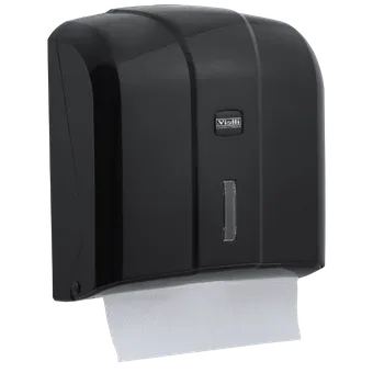 Z Folded Paper Towel Dispenser Capacity 300 (Black)