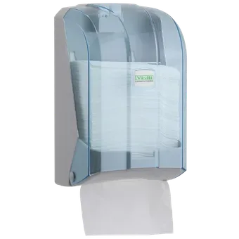 C - Z Folded Toilet Tissue Dispenser (Transparent)