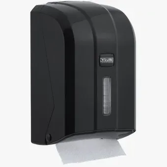 C - Z Folded Toilet Tissue Dispenser (Black)