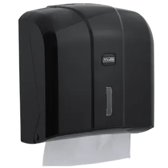 C-V Folded Paper Towel Dispenser Capacity 300 (Black)