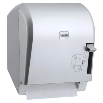 Levercut Roll Paper Towel Dispenser (Metalic)