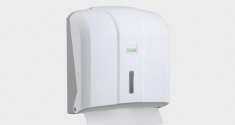 C-V gefalteter Papierhandtuchspender Kapazität 300 (Weiß) 
